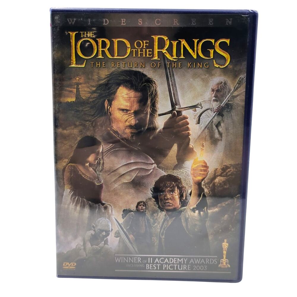 Lord of the Rings Return of the King DVD Widescreen 2 Disc New Sealed Jackson